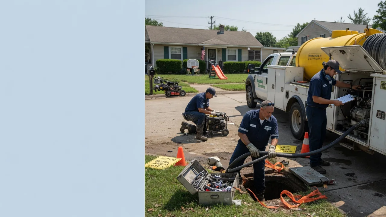 Septic Tank Pumping in Fox, OK near me